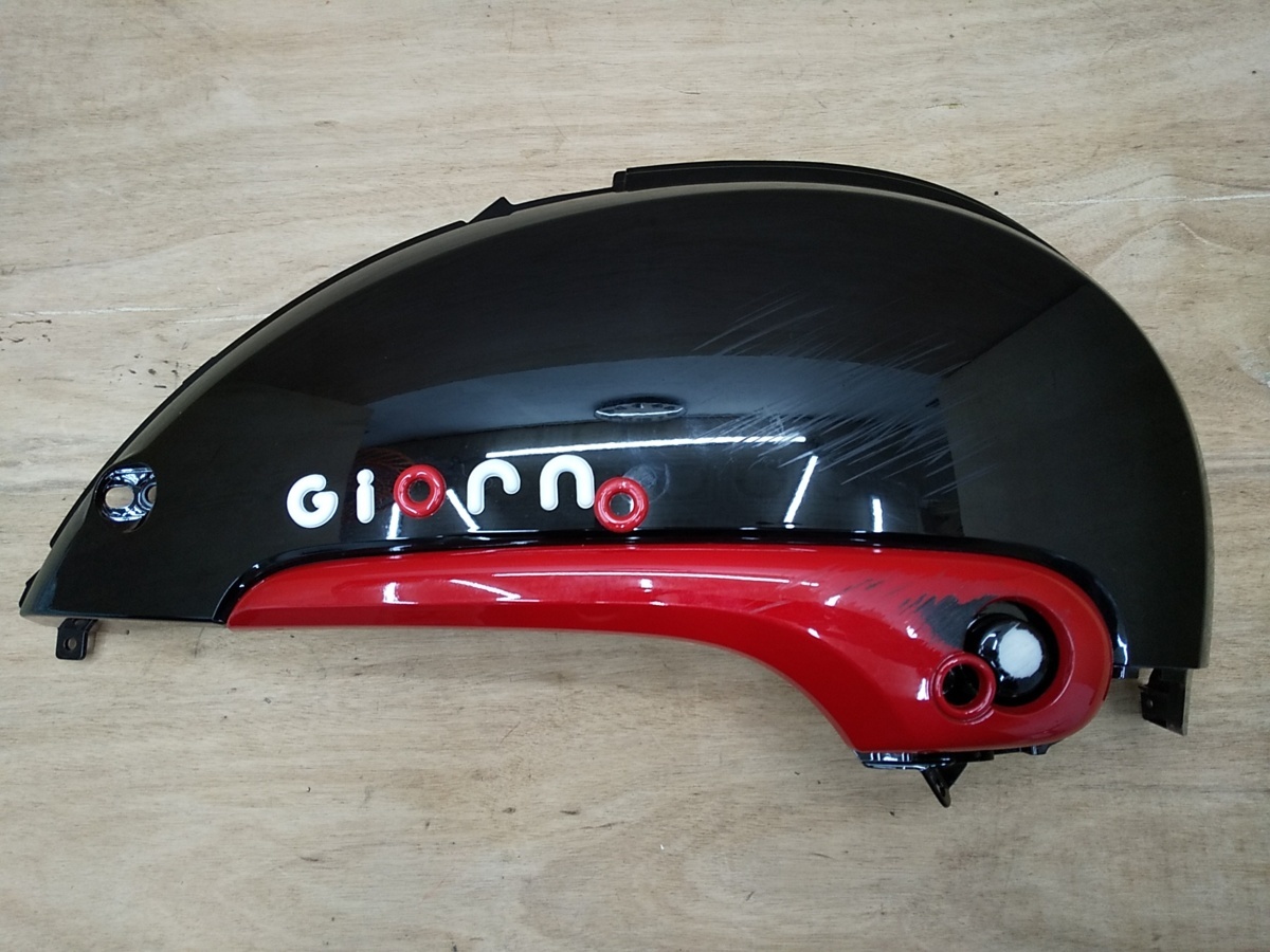 134■AF70 ジョルノ■サイドカバー サイドカウル ブラック■拍卖