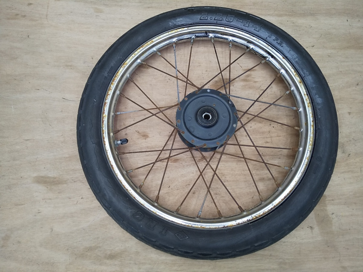 160■ポップギャル 17J■フロントホイール ベアリング交換推奨■拍卖