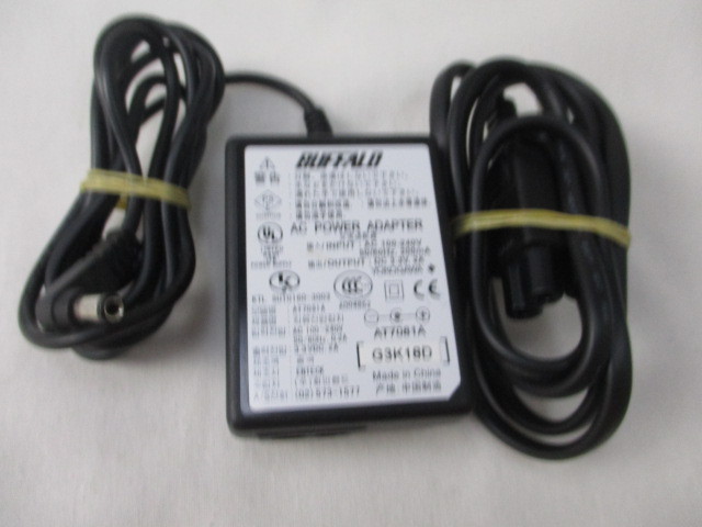 AD30761★バッファロー BUFFALO★ACアダプター★AT7081A★保証付!即決!拍卖