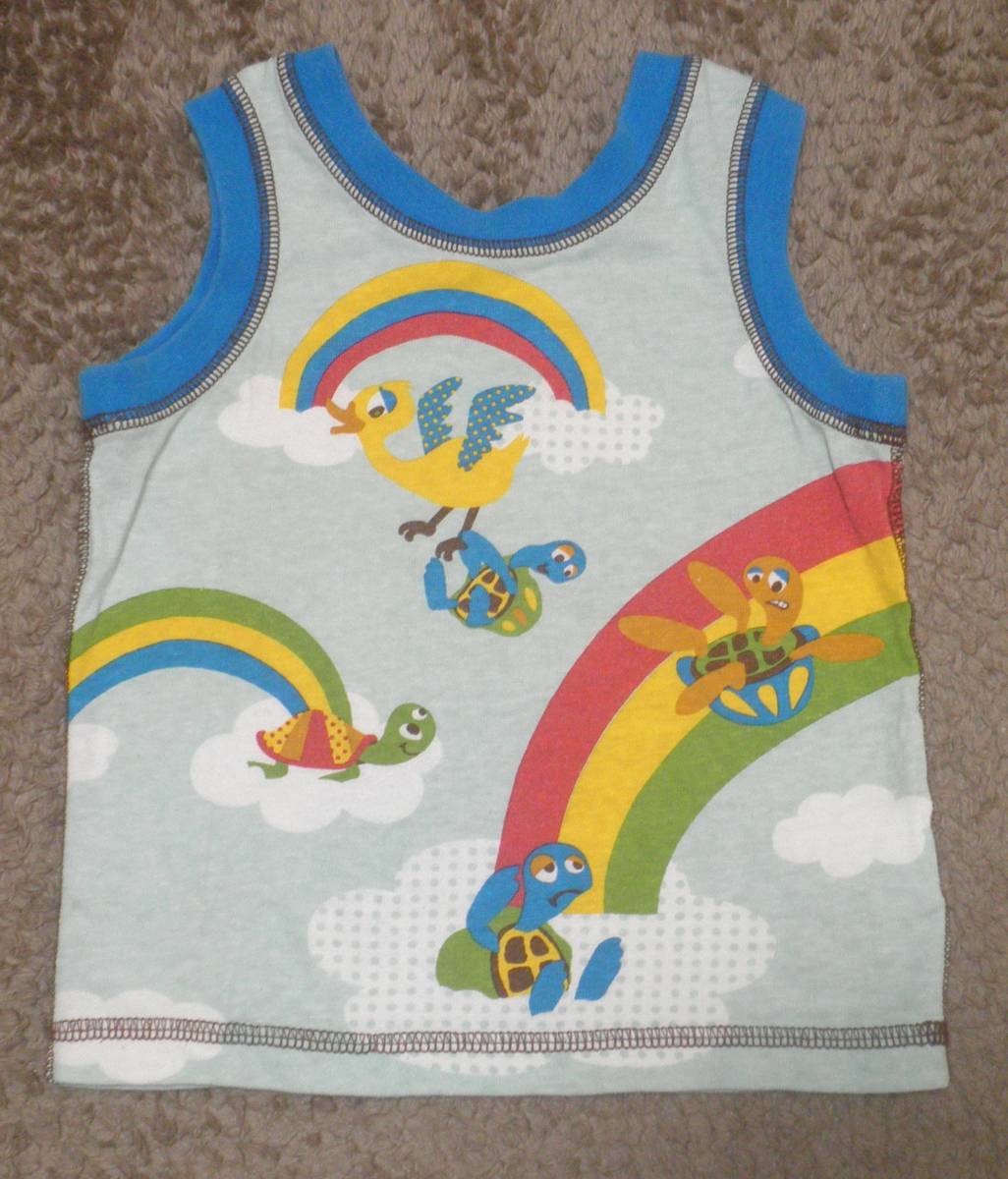 Bit'z ビッツ ゾウ カメ タンクトップ 90拍卖