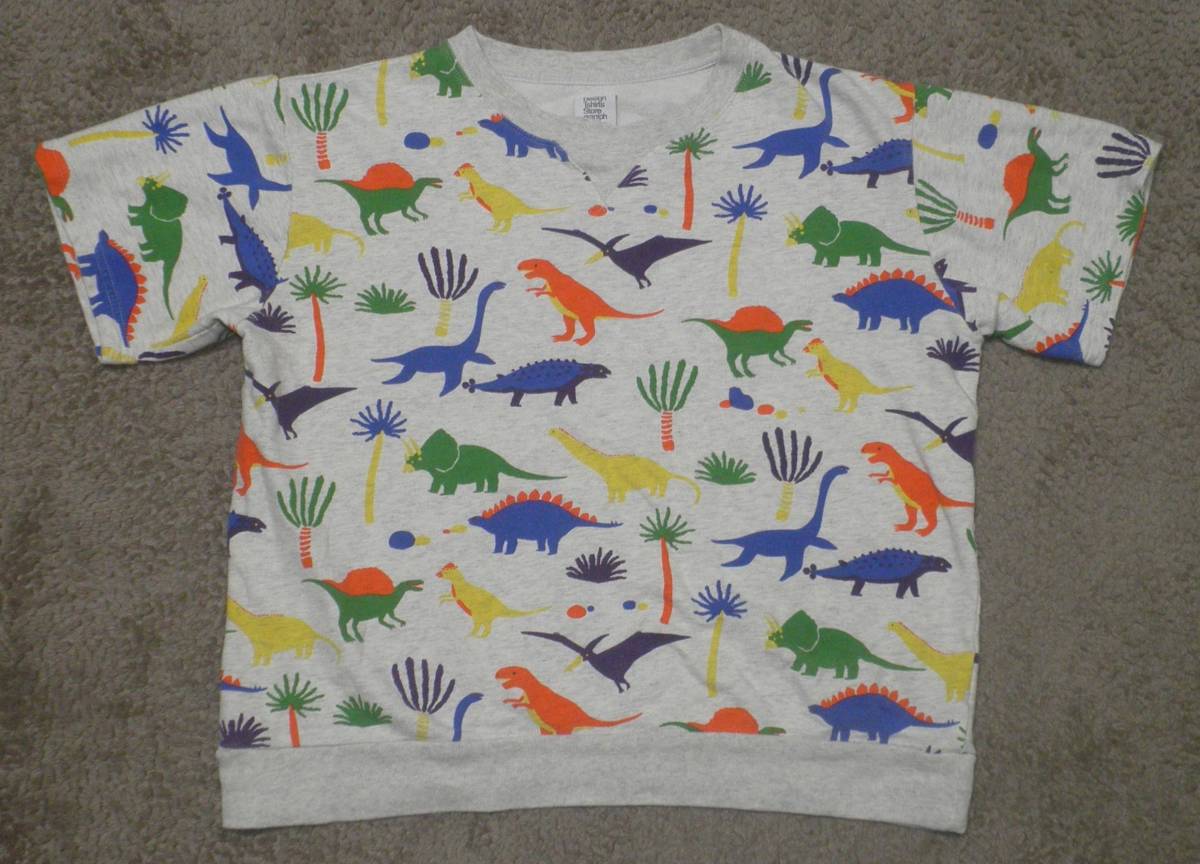 graniph グラニフ トレーナー地 恐竜 Tシャツ S拍卖