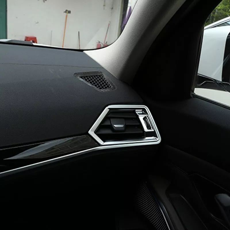 高品格♪ BMW サテンシルバー サイド エアコンダクト カバー G22 G23 M440i xDrive Mスポーツ クーペ カブリオレ 4シリーズ拍卖