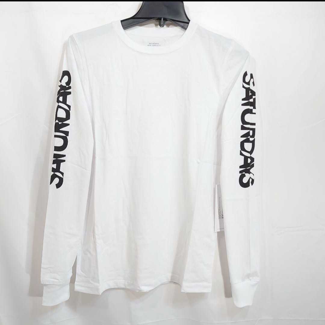 【XS】SATURDAYS NYC サタデーズニューヨーク/ロンT/白拍卖