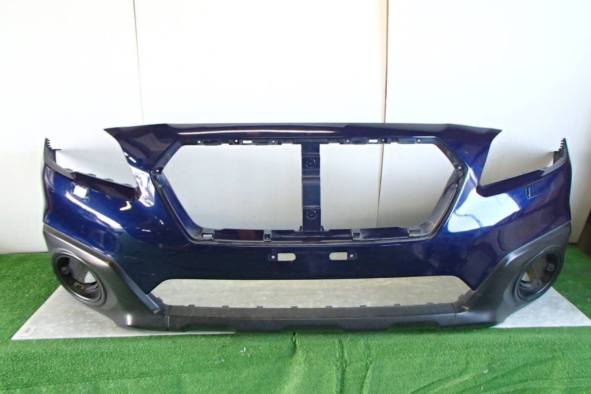 BS9 前期 A年改~C年改 レガシィ アウトバック 純正 フロントバンパー K3X ラピスブルーパール 57704-AL030 【22-777】拍卖