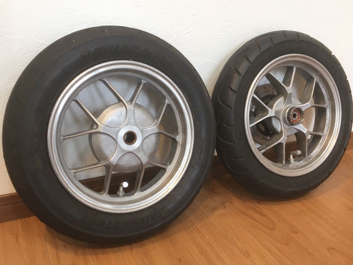 ジョグ系 横型 アルミホイール セット アプリオ 4LV ZR 3YK 検 軽量化 レア拍卖