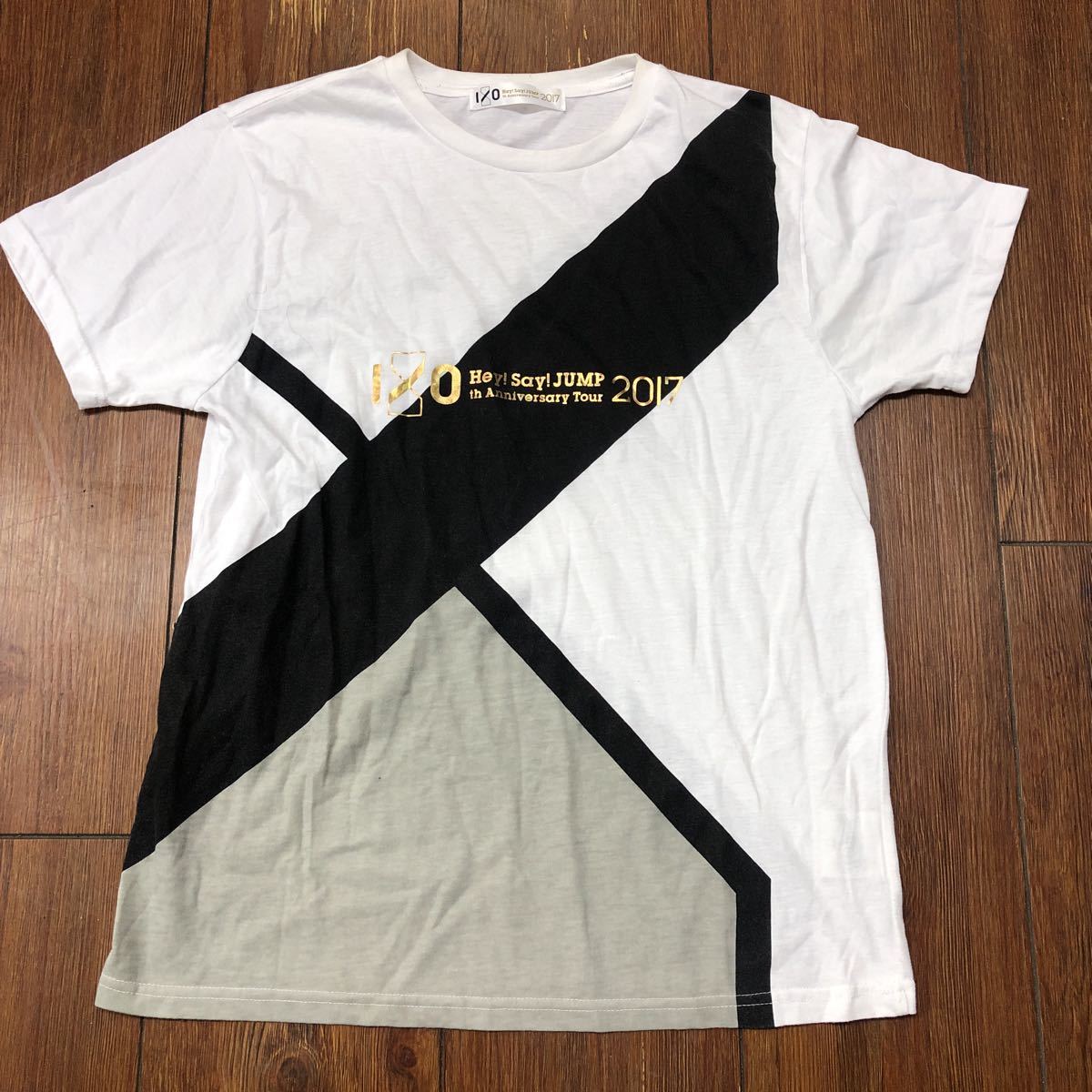 2017 10th anniversary tour hey!sey!jump ヘイセイジャンプ 半袖Tシャツ 白 g1拍卖