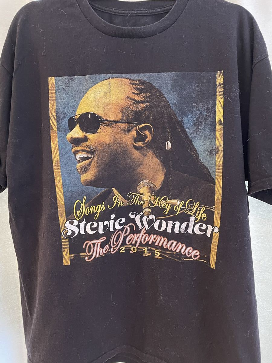 Stevie Wonder Tシャツ vintage ラップ ティー rap tee ヴィンテージ 古着 fear of god 拍卖