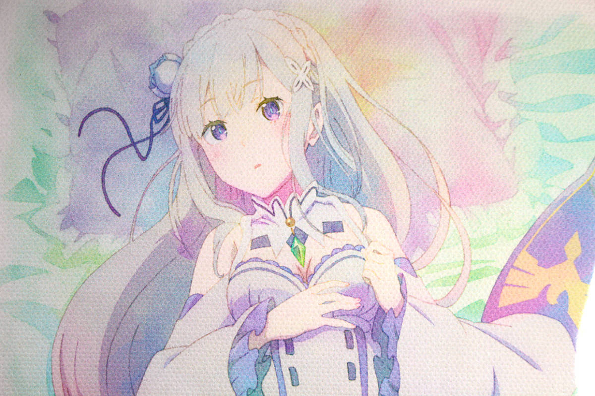 Re:ゼロから始める異世界生活 あなたに、精霊の祝福がありますように E賞 キャンパスボード エミリア 未開封品拍卖