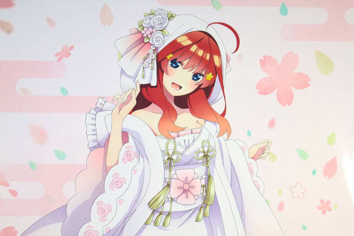 五等分の花嫁 G賞 -BrideStyle- 中野五月 白無垢アレンジ和装描きおろしイラストボード 新品拍卖