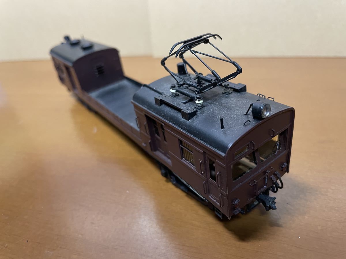 HO メーカー不明 国鉄 クモル23 配給 電車 茶色拍卖