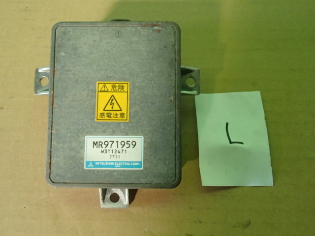 【2504】平成14年式 ディオン CR5W  エンジン 4G93 ターボ車 左ヘッドランプ 左HIDバラスト MR971959 W3T12471拍卖