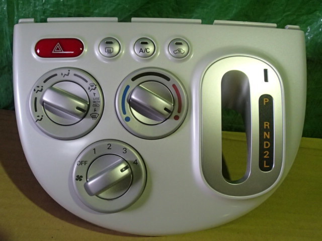 【2506】平成20年式 ekワゴン H82W エアコンパネル ACパネル拍卖