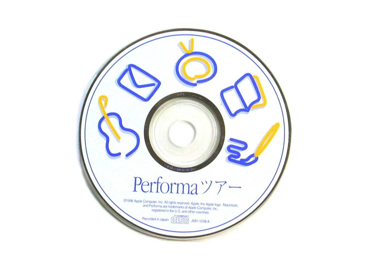 Performaツアー J691-1258-A 1996 パフォーマ マッキントッシュ純正 オールドマック拍卖