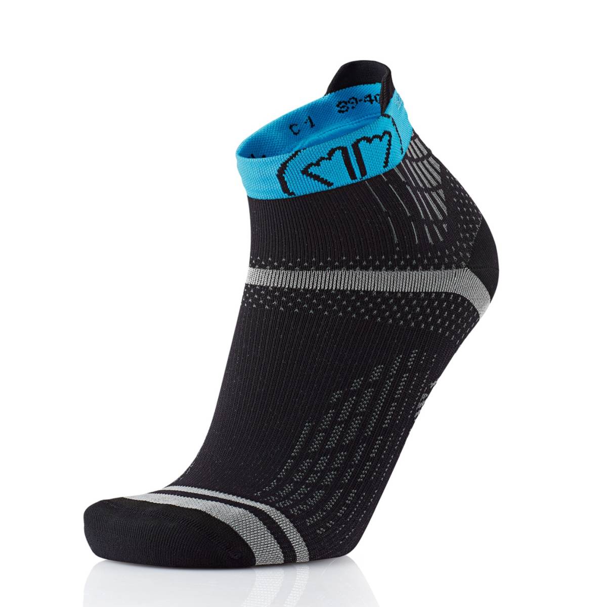 SIDAS RUN FEEL ブラック/ターコイズ L(42/43)27cm~28cm 商品入れ替えの為、値下げしました拍卖