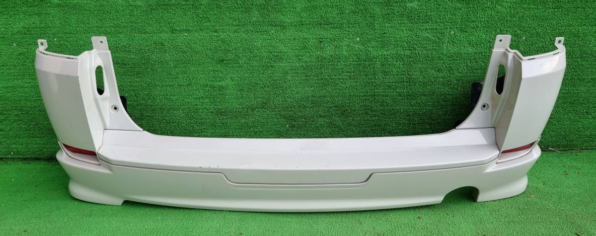 ミツビシ デリカ D5 CV5W リアバンパー (W23 ホワイトパール)拍卖