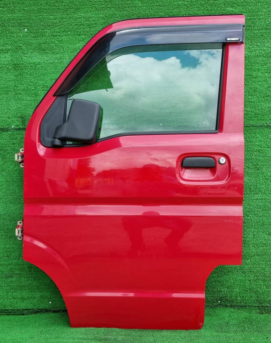 スズキ エブリイ DA17V フロントドア 左 (061 郵レッド)拍卖