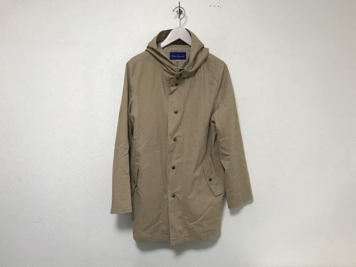 美品本物アーバンリサーチURBANRESEARCHリネン麻コットンロングモッズコートジャケットビジネススーツサーフアメカジメンズ M38ベージュ拍卖
