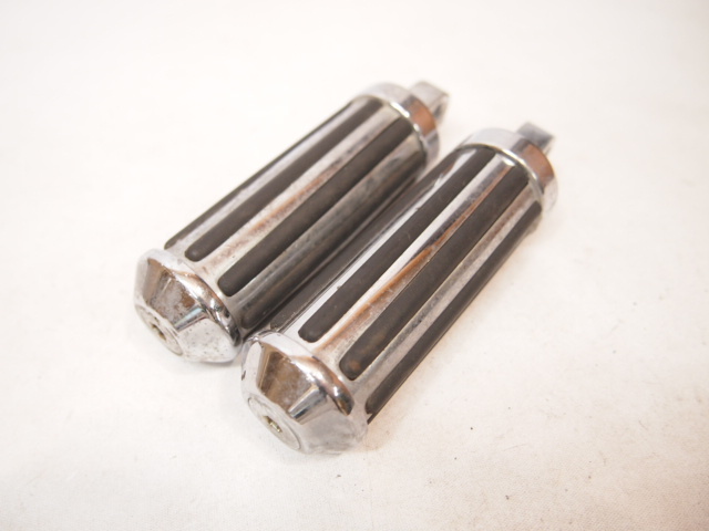 ハーレー社外ペグ左右_割れなし交換/カスタムに。FXDダイナ/FLソフテイル/ステップ拍卖