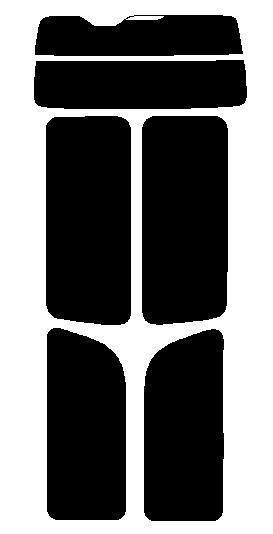 スモーク 26% ハイエース ロング KDH20#・TRH20#・GDH20#・GDH211 タイプ30 6型 カット済みカーフィルム リヤーセット拍卖