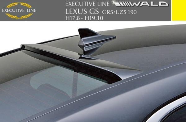 【M's】レクサス GS GRS/UZS190(H17.8-H19.10)WALD EXECUTIVE LINE ルーフスポイラー//LEXUS FRP ヴァルド バルド エアロ パーツ拍卖
