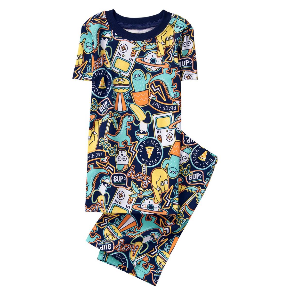 新品 ジンボリー GYMBOREE 半袖パジャマ サイズ12 ( 10-12 140cm L)拍卖