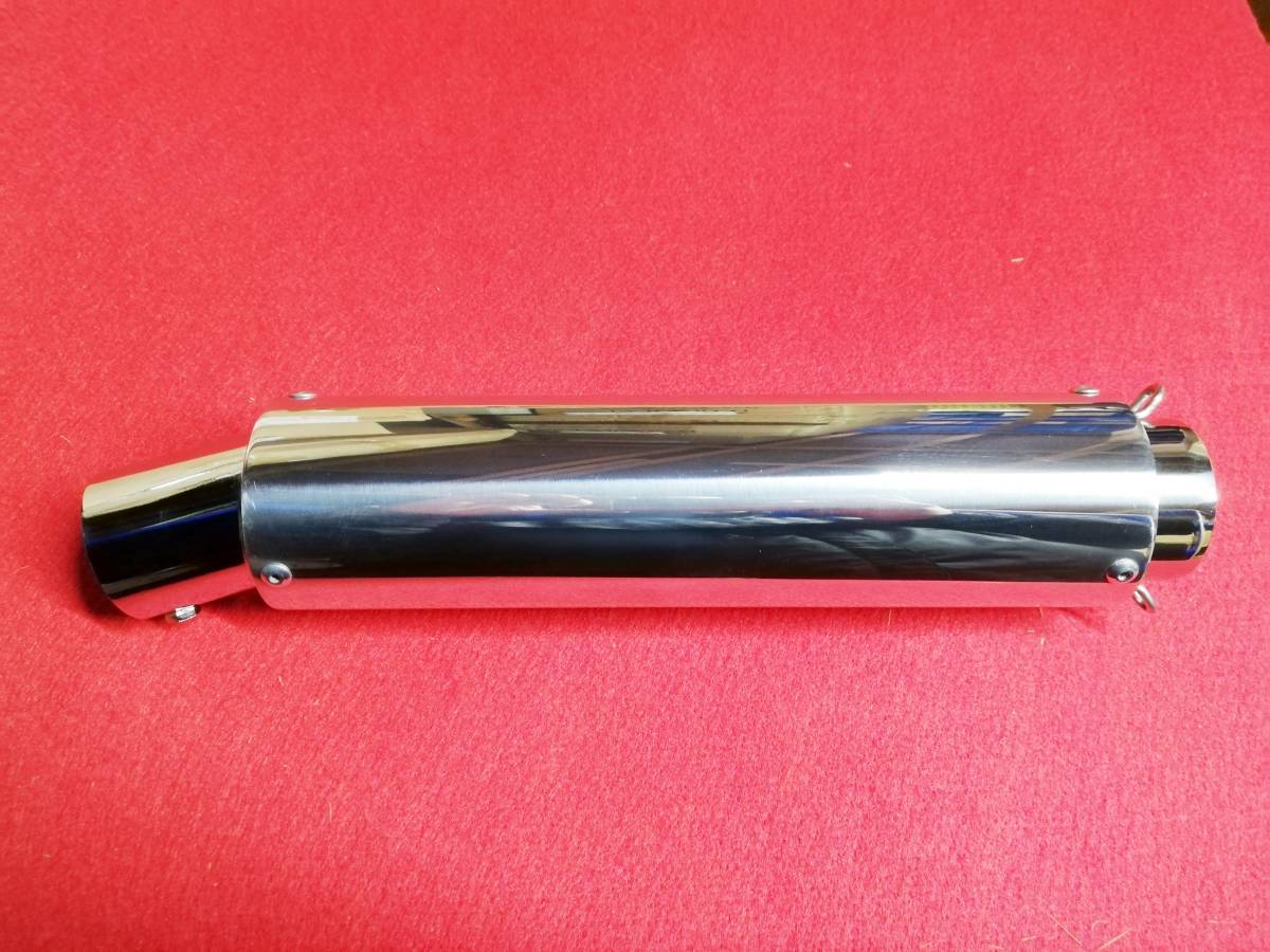 送料込 汎用 サイレンサー メッキ50.8東/エンデ XJR400RマフラーXJ400筒型XJ400D XJR400ナカガニXJR400Sワルツ機械XJ400E RZ250 350拍卖