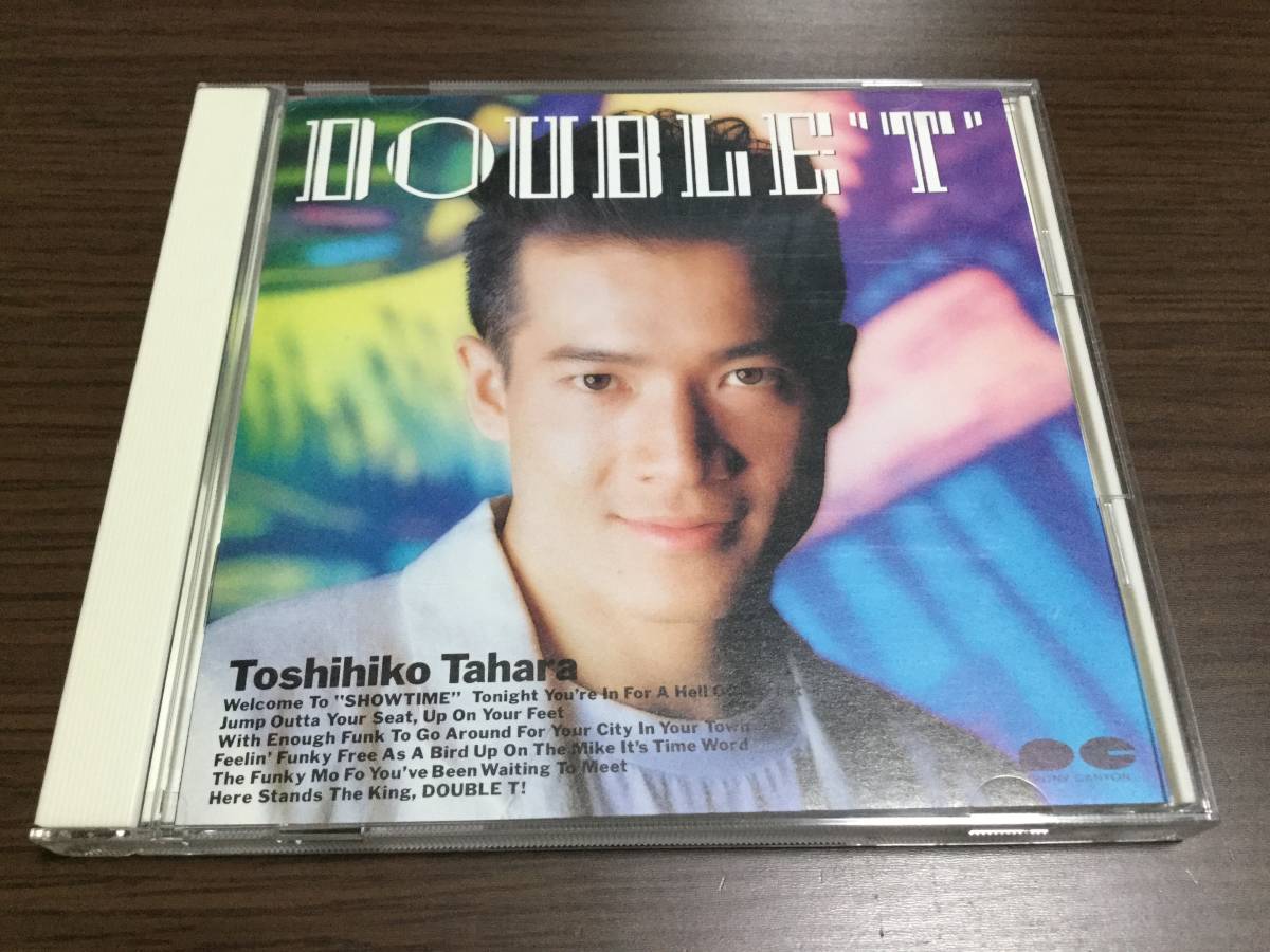 ◆動作OK ◆田原俊彦 DOUBLE T CD アルバム 即決拍卖