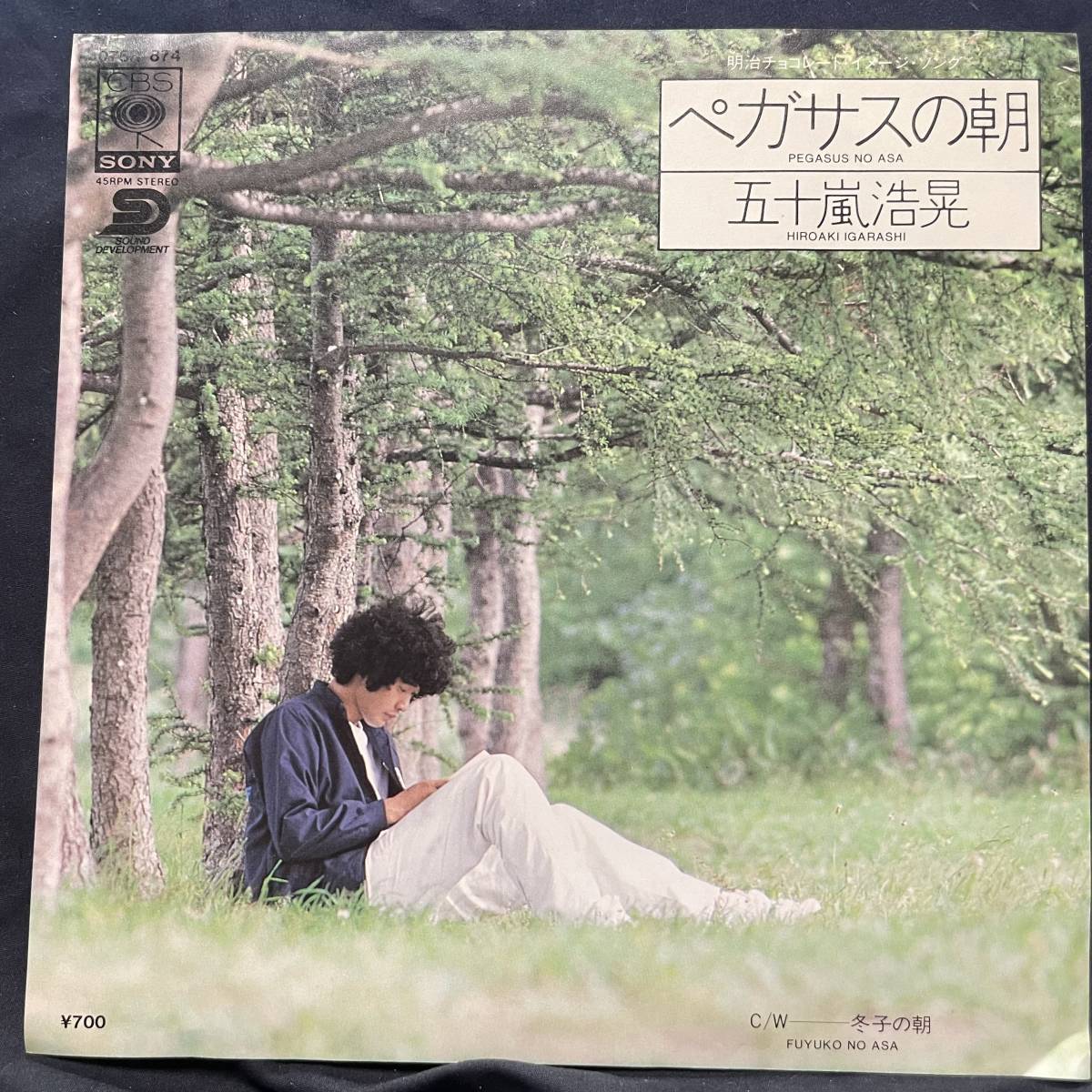 五十嵐浩晃 ペガサスの朝 国内盤 EP盤 シングル盤 45’s中古品です拍卖
