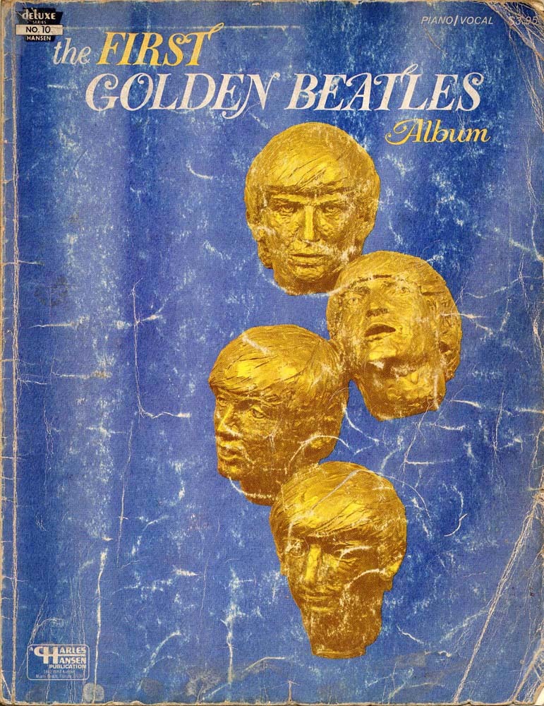 送料無料!ザ・ビートルズ/The BEATLES「the FIRST GOLDEN BEATLES ALBUM」楽譜集(全79曲)1965年刊拍卖