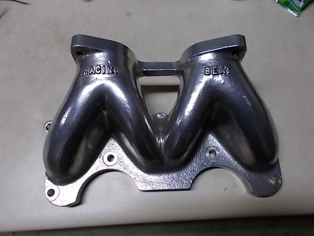 FC3Sエンジン専用 WEBER キャブ用 インテークマニホールド Racing Beat 納期確認拍卖