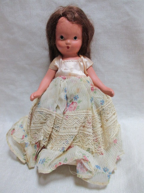 即決★NANCY ANN STORY BOOK DOOLS USA ナンシーアン ストーリーブック 女の子ドール 人形☆ヴィンテージドール A拍卖