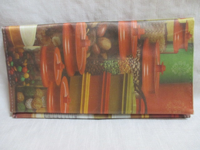 即決★Tupperware タッパーウェア ビンテージタッパーウェア柄 財布拍卖