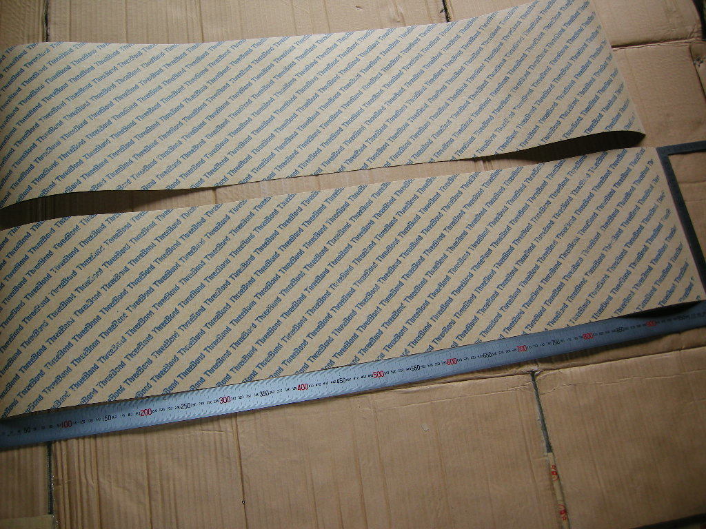 送¥450 0.3mm厚 100cm×25cm 中面圧用 スリーボンド製 高品質 ガスケット シート パッキンシート 150°耐熱 耐ガソリン 耐油 耐溶剤 便利拍卖