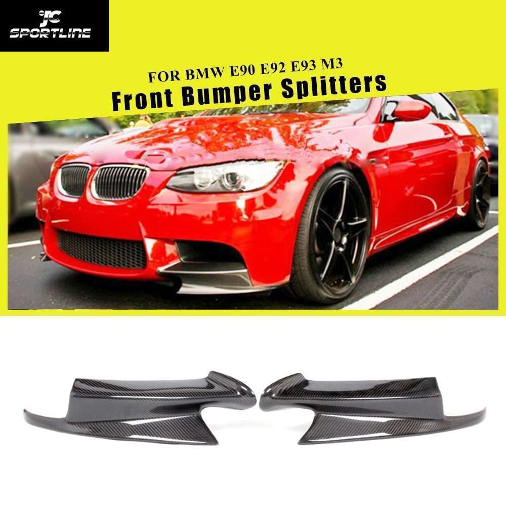 フロントバンパーリップスプリッタ Cupwings bmw 3 シリーズ E92 E90 E93 リアル M3 セダンクーペコ?拍卖