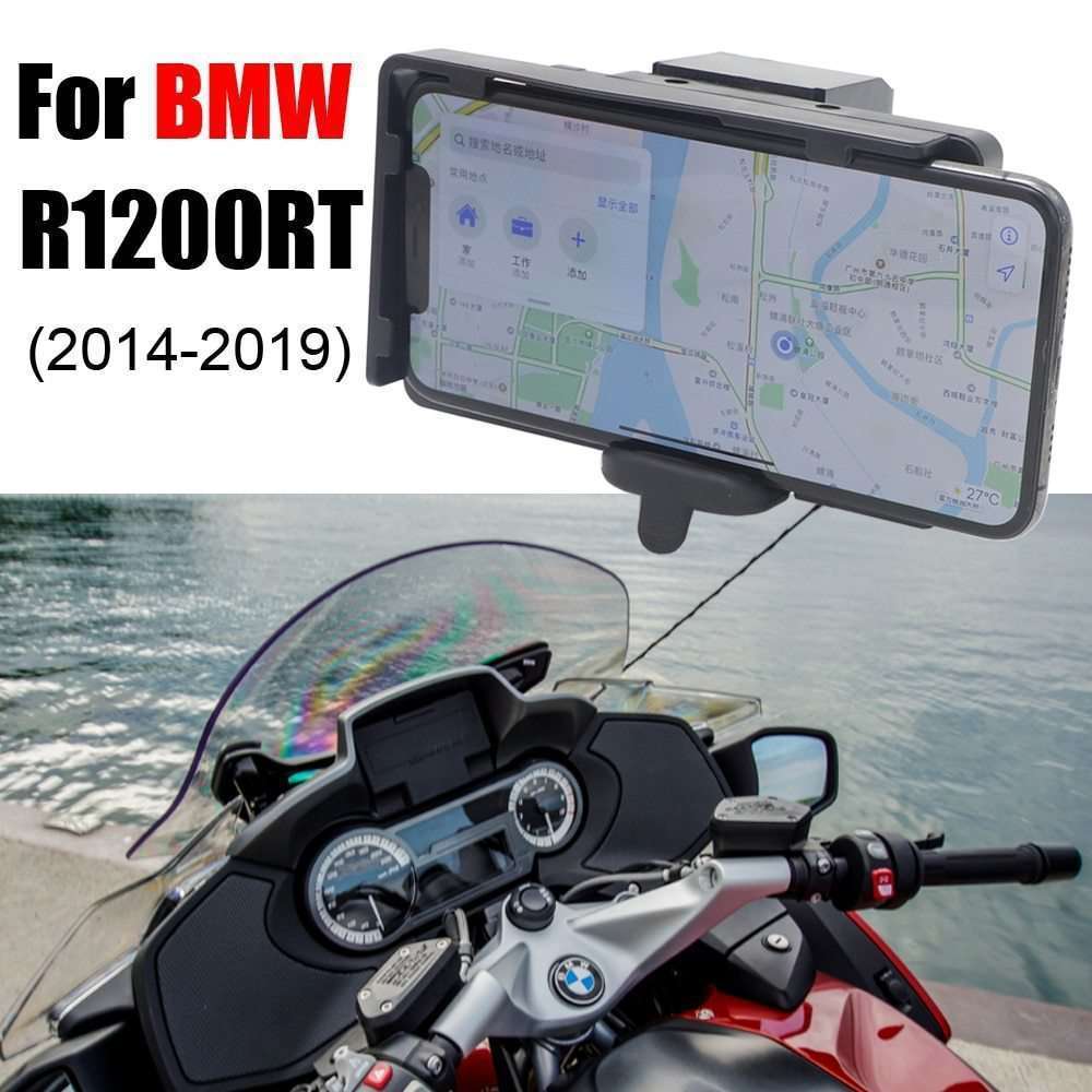 オートバイの Gps ナビゲーションブラケットの交換部品 BMW R1200RT R1200 RT 2014-2019 電話ホルダースタンド USB 充電拍卖