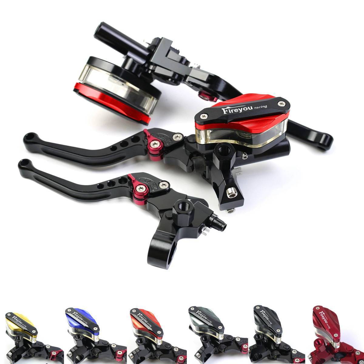 モトのための 22 ミリメートルレバーケーブルクラッチパーチマスターシリンダーブレーキ MSX125 KX250F Freno拍卖