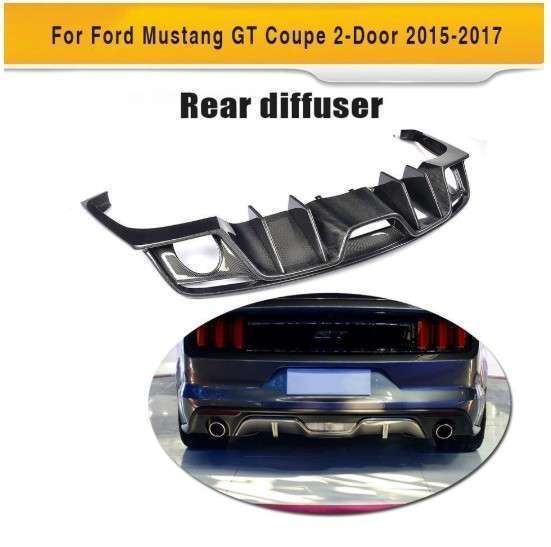 フォード マスタング 海外限定品 高品質 クーペ カーボン ディフューザー エアロ 2015-2017年拍卖