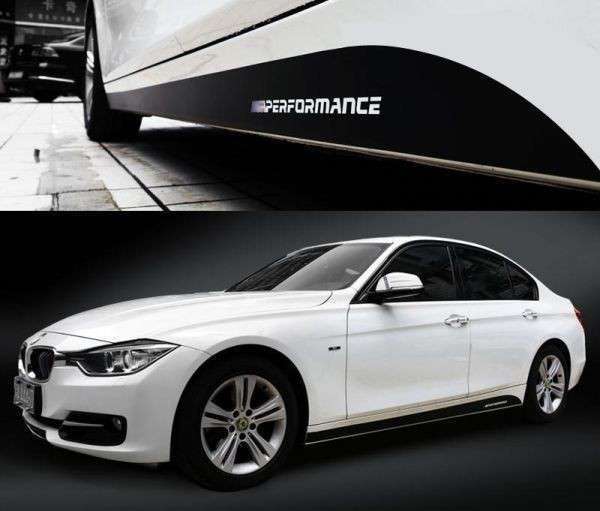 社外品 BMW M Performance Mパフォーマンス サイドステッカー サイドスカート デコレーション デカール グロス・マット・カーボン拍卖