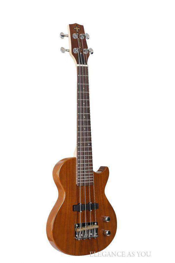 男女兼用☆エレクトリックバス 30インチ 低音 本体 キッズ 子供用 ブラウン バンド拍卖