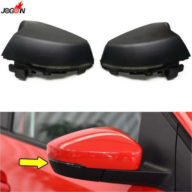 フォルクスワーゲン VW POLO 6R MK5 2009 2013 2014 2015 2016 2017 ダイナミック LED ターン ライト サイド ミラー ウインカー 流れる拍卖