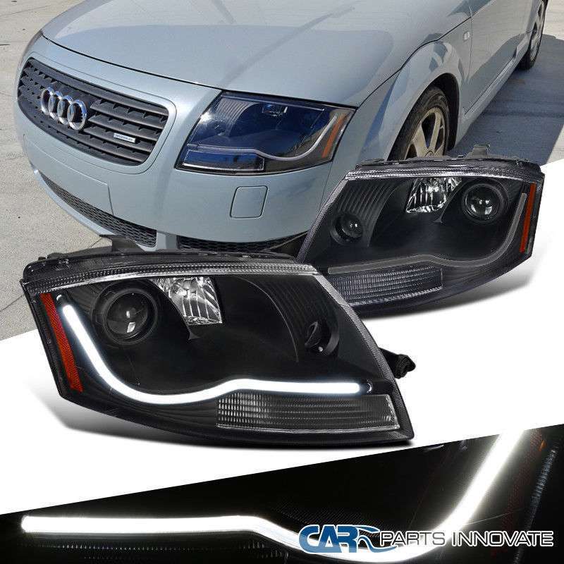 ★アウディ TT プロジェクタ ブラック ヘッドライト★拍卖