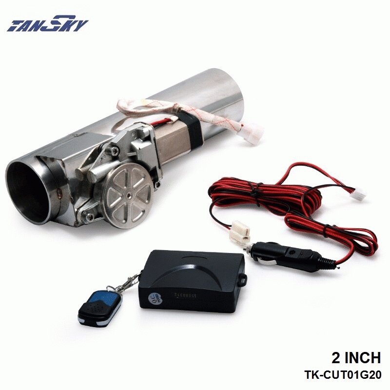 ◎売れてます!50mm マフラー可変電動バルブ リモコン付き! 47mm-53mm可能 【a40】拍卖