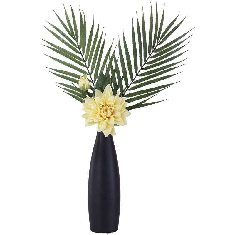 送る花 セラミックドライフラワー花瓶 シンプルでモダン クリエイティブホーム フラワーインサーター 北欧のリビングルームの装飾拍卖