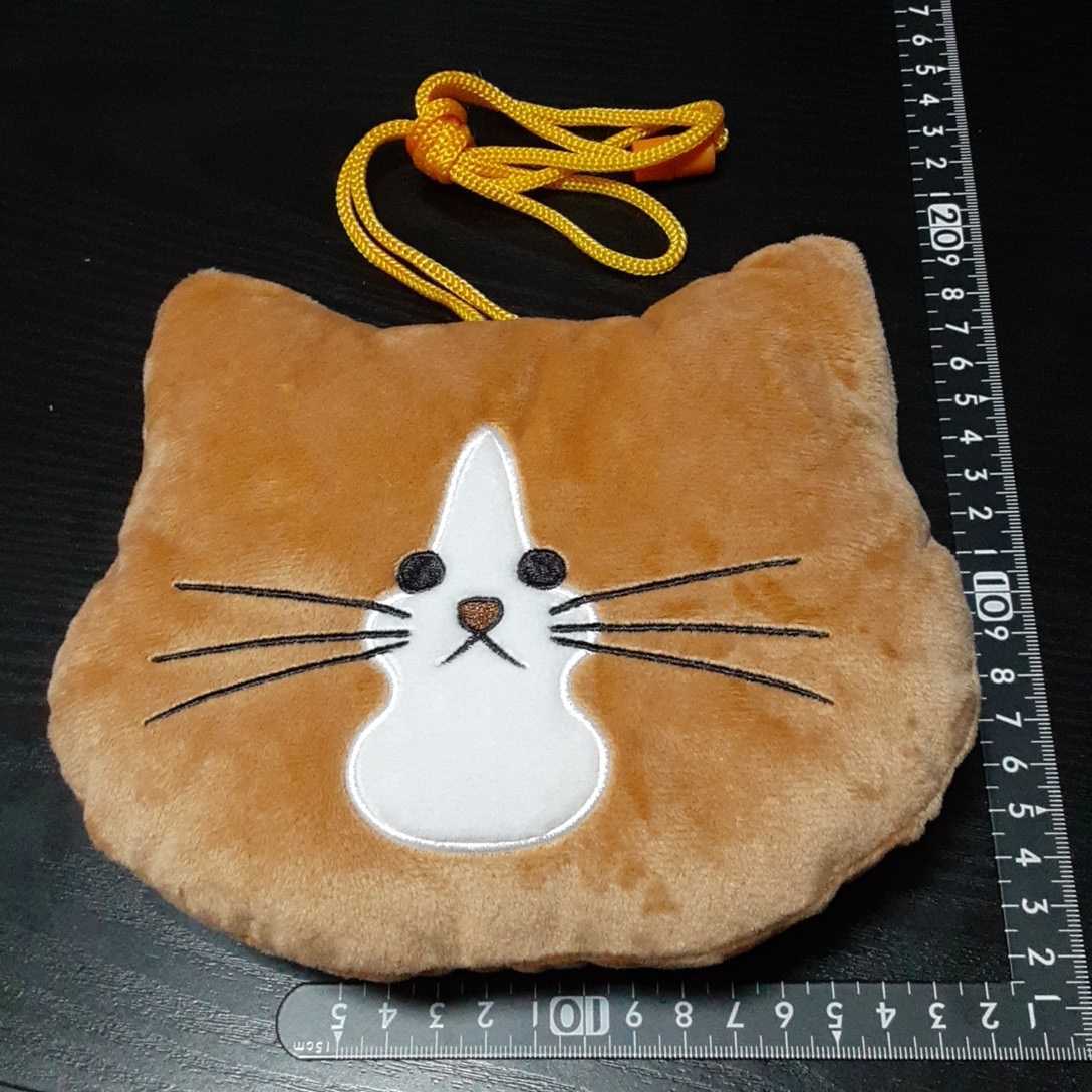 非売品☆猫☆ビッグフェイス☆ぬいぐるみ☆がま口☆(笑)☆残1拍卖