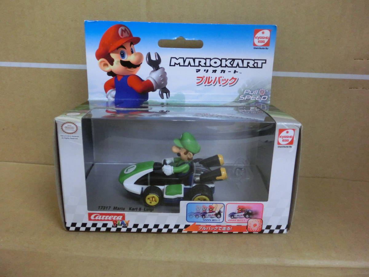 【中古品】 マリオカート8 プルバックカー (ルイージ) 未使用 日本製拍卖