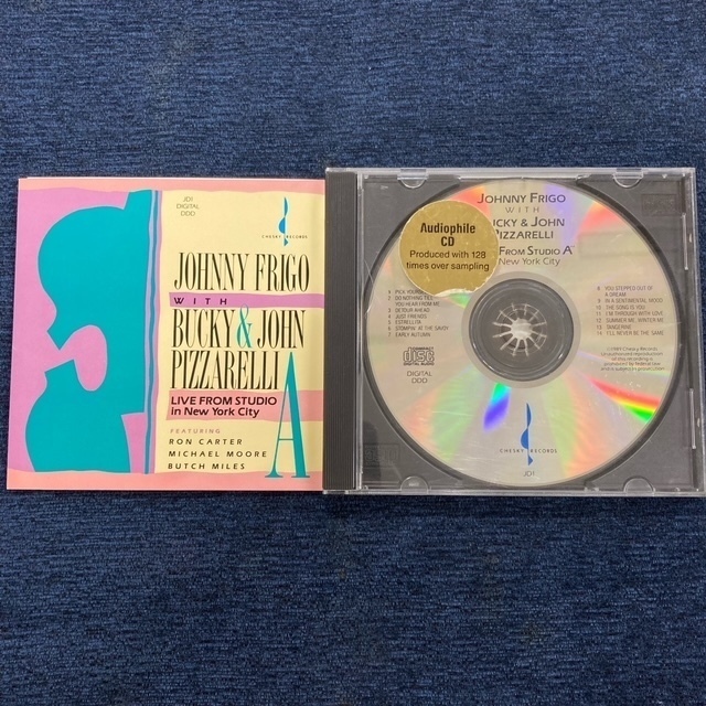 JOHNNY FRIGO WITH BUCKY & JOHN PIZZARELLI ジョニー・フリゴ LIVE FROM STUDIO in New York City CD digjunkmarket拍卖