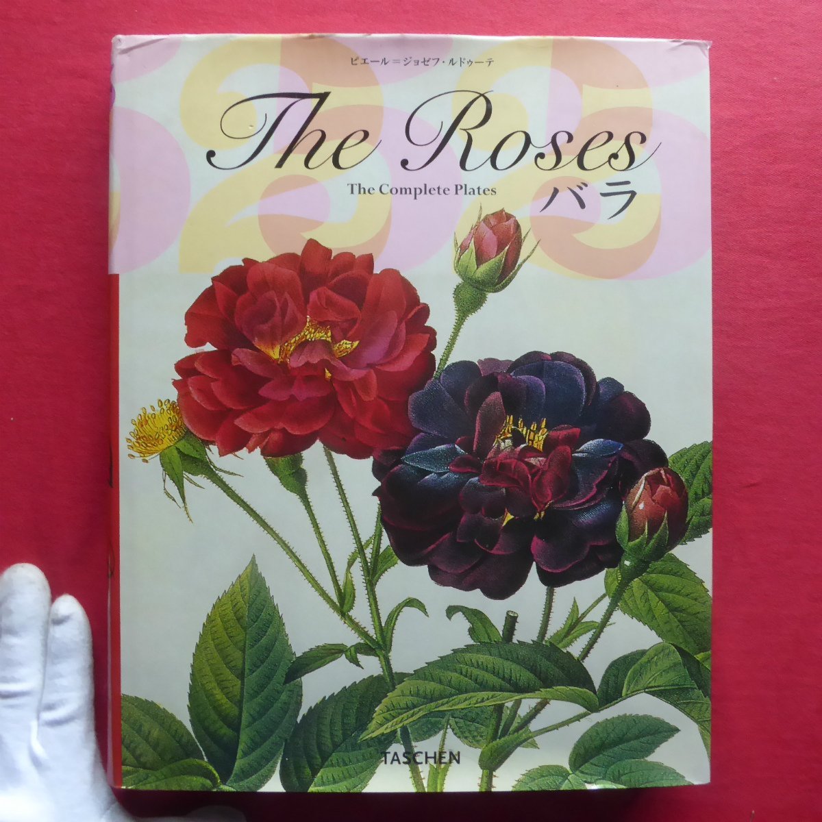 b14/ピエール=ジョゼフ・ルドゥーテ著【The Rose バラ/2007年・タッシェン】バラの本の代表作/ボタニカルアート拍卖