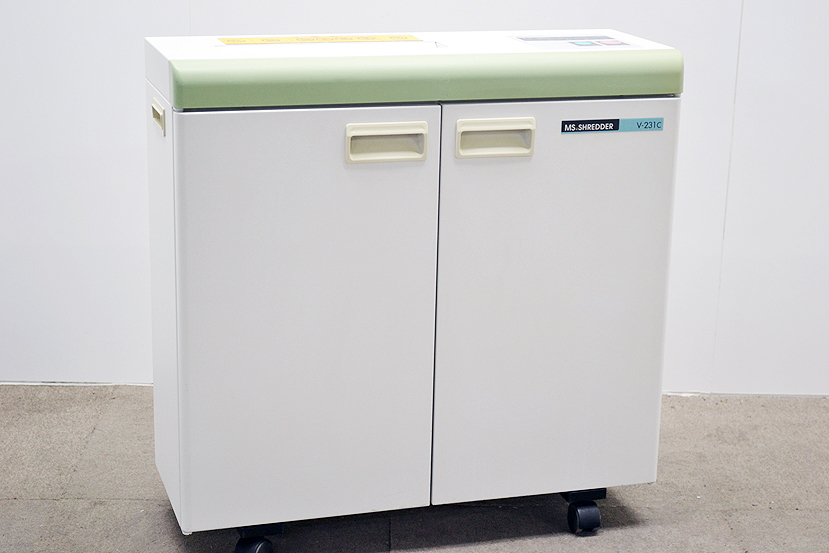 中古業務用シュレッダー/内部清掃済み 明光商会 MS SHREDDER V-231C拍卖