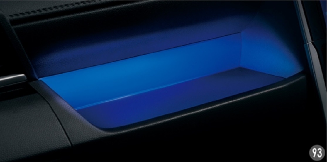 トール/THOR M900S/M910S 後期:純正 インパネアッパートレイイルミネーション(LED・ブルー)拍卖