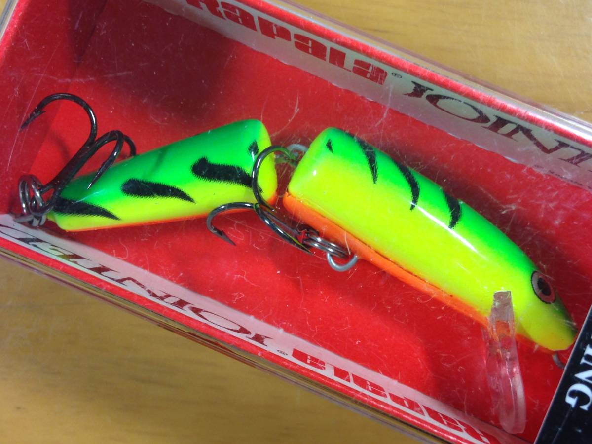 ★RAPALA★ J-7 FT ラパラ ジョインテッド フローティング 7cm ファイヤータイガー #20-1434拍卖